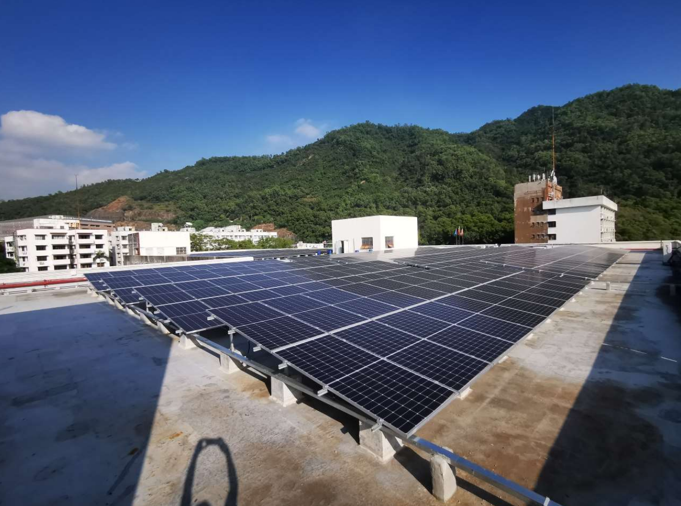 Tsing Ying warehouse solar power installation